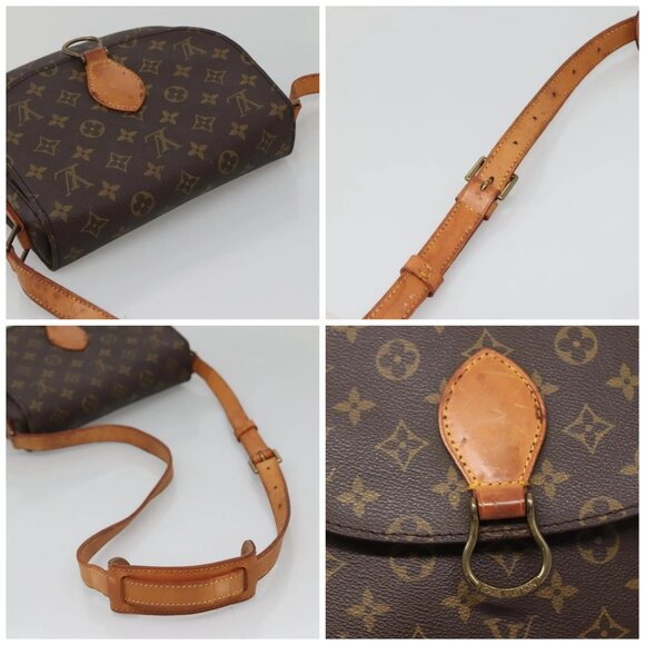 LOUIS VUITTON Monogram Saint Cloud GM Shoulder Bag M51242 LV Auth 142223 - Picture 16 of 16
